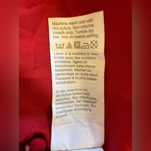 Madewell Women’s Red Windswept Floral Hazelwood Wrap-Front Mini Dress - Size 2 - Picture 9 of 10